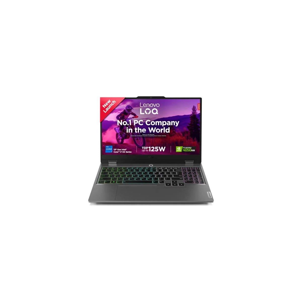 Lenovo LOQ 15IAX9E Core i7-12650HX, 16 Go RAM, SSD 512 Go, RTX 4050 6 Go