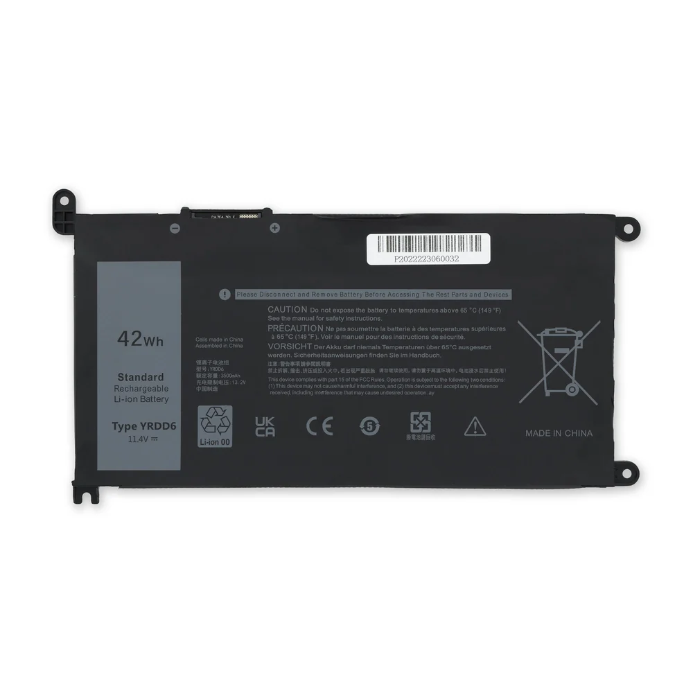 Batterie ordinateur portable Dell YRDD6